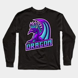 Purple Dragon Long Sleeve T-Shirt